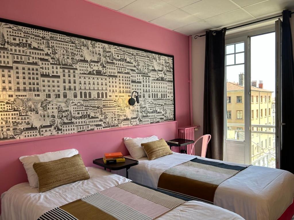 Hotel De La Croix-Rousse Lyon Zewnętrze zdjęcie