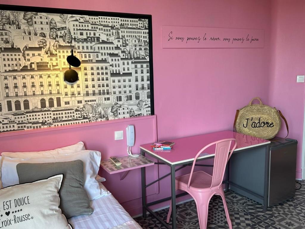 Hotel De La Croix-Rousse Lyon Zewnętrze zdjęcie